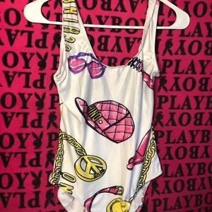 Moschino ‘Towel Print’ Swimsuit